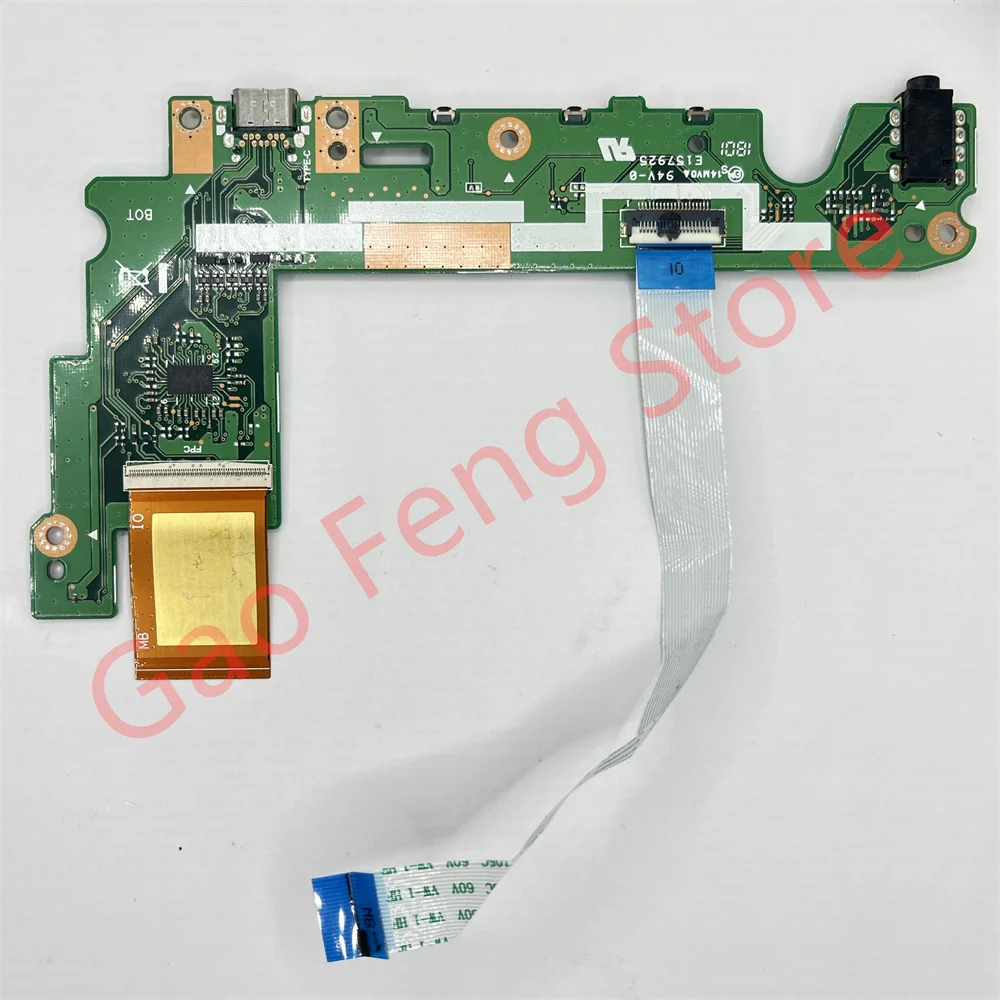 Original FOR ASUS C302CA IO TYPE-C Button switch USB Board REV 2.0 100% Tested Perfect