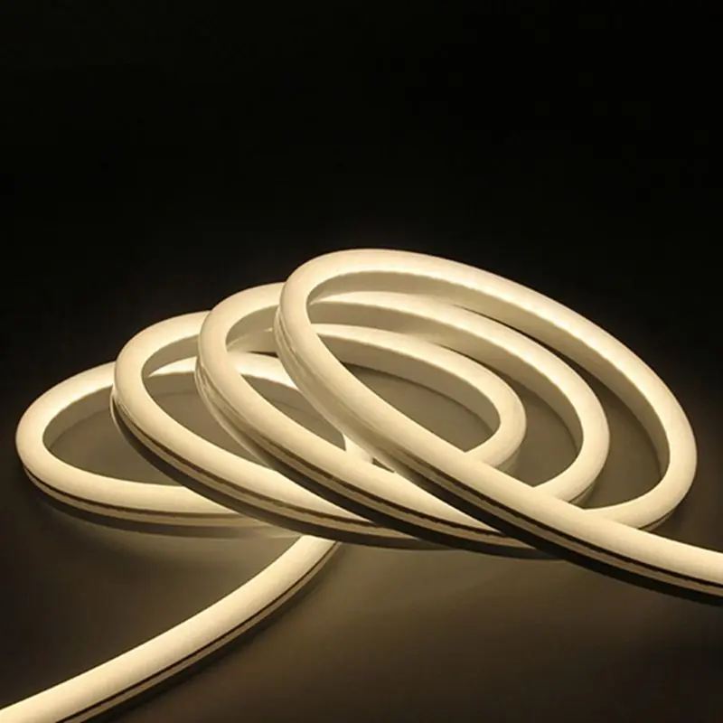Customization 12V Silicone Waterproof Flexible RV Caravan Marine Boat Van Car Interior Recessed LED Neon Strip Lights
