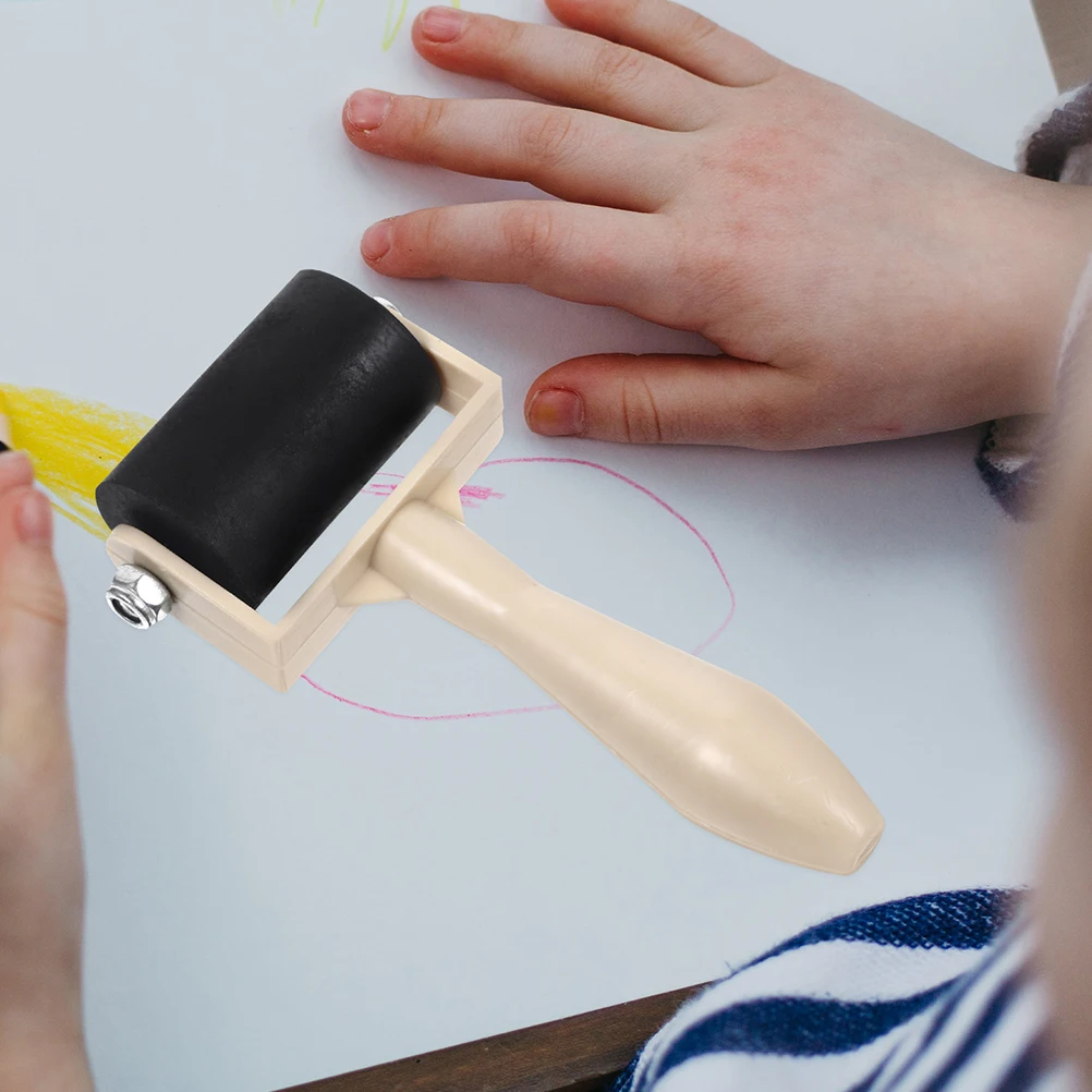 

Printing and Rubbing Tools Household Craft Roller Ink Hand Art Convenient Crafts Making Rollers Printmaking Multifunctional
