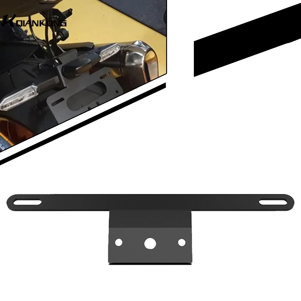 

License Plate Holder Extend Tail Bracket Reflector License Plate Mount Parts Universal Motor Rear Number Plate Reflector﻿﻿﻿﻿
