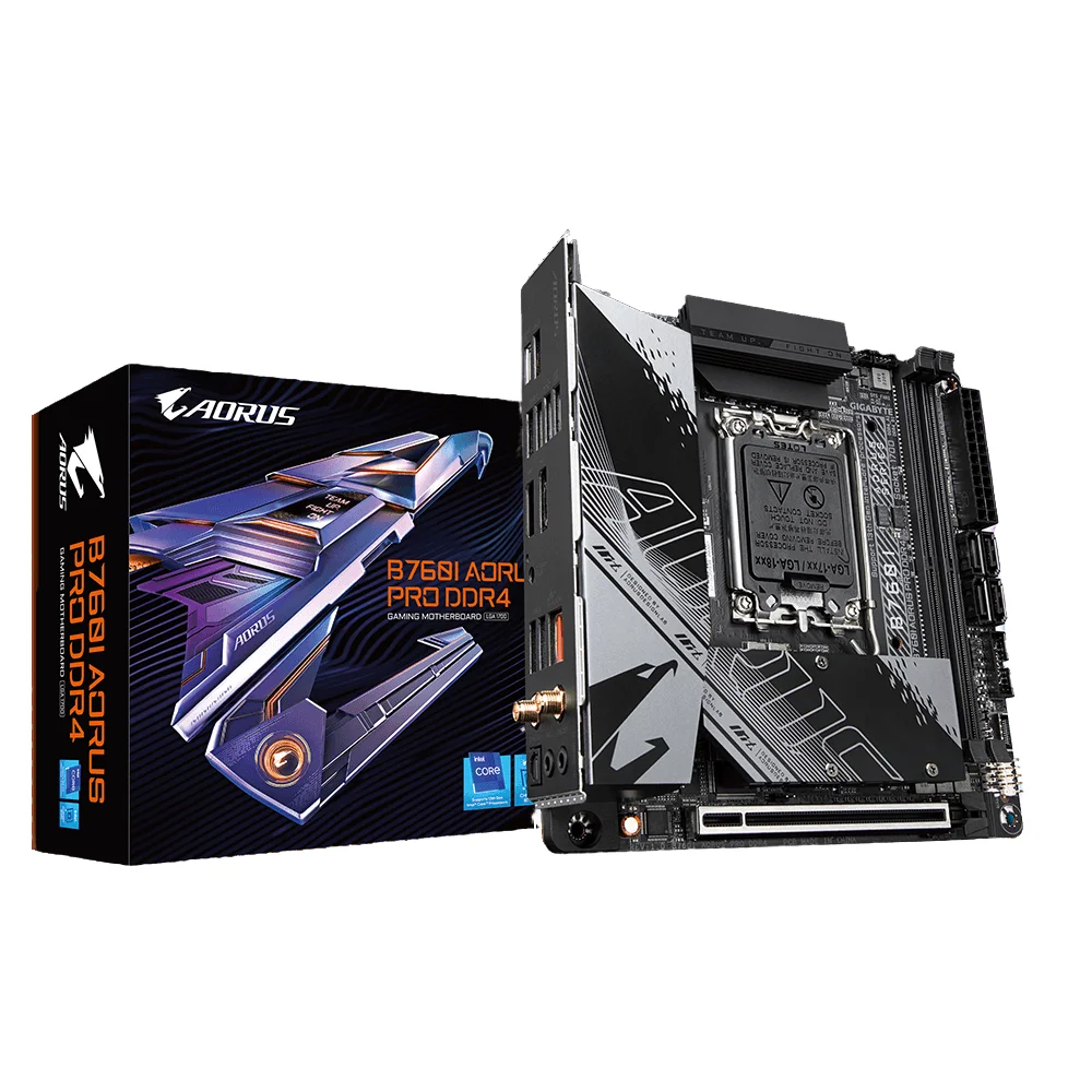 GIGABYTE Z790I AORUS ULTRA Mini ITX placa base para juegos DDR4 Socket Compatible con procesadores Intel de 13. a y 2. a generación SATA doble para I7
