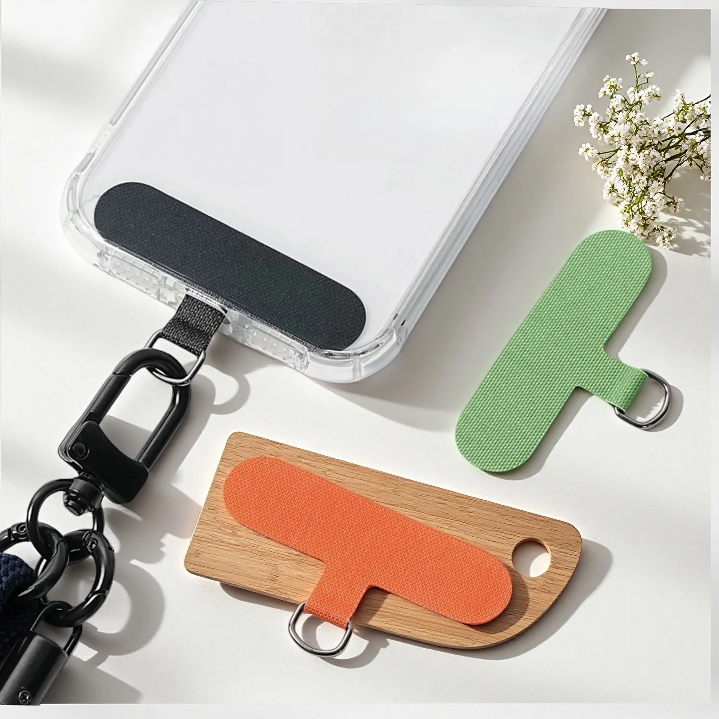 

5 шт. зажим для мобильного телефона, прочная прокладка порта зарядки, надежные ремешки для мобильного телефона, безопасное использование, незаменимый аксессуар для мобильного телефона