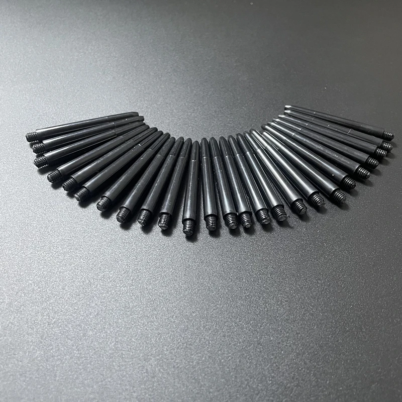 100pcs/Package Nylon Dart Shafts 2BA Screw Thread Plastic Darts Rod Stems Darten Darts Accessories