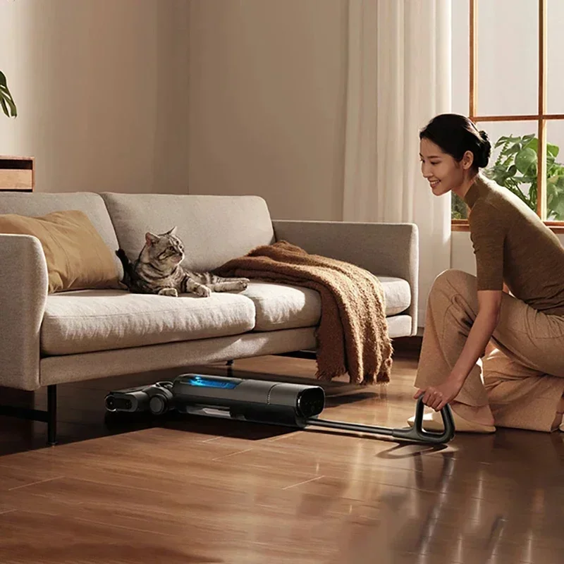 XIAOMI MIJIA Wireless Floor Washer 3 Pro Vacuum Cleaner Sterilization Hot Water Self-Cleaning Hot Air Drying Anti Winding D302
