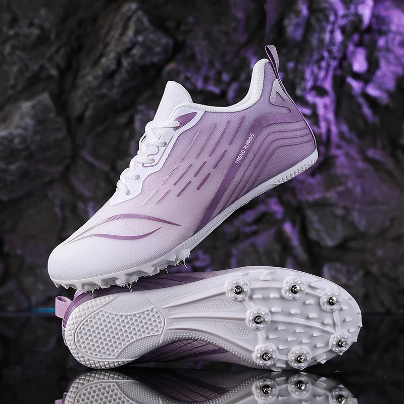 New Style Track and Field Shoes, Professional Female Student Sprint Training Spikes, Competition and Exam Dedicated Sports Shoes