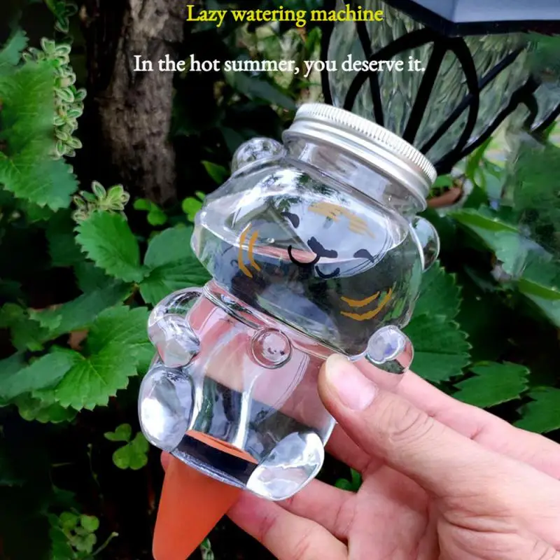 Plant Water Bottle Transparent Full Penetration Durable Automatic Water Seepage Easy To Use Garden Watering Supplies