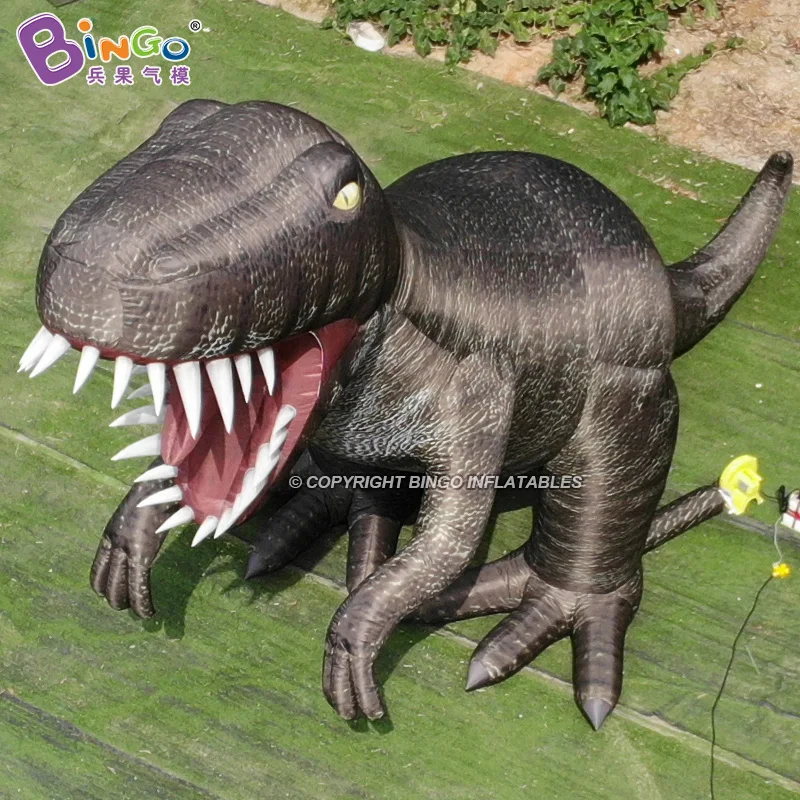 

Custom 7.3m Inflatable Dinosaur Replica Balloon For Park Event Decoration 24ft Giant Jurassic Air-blown T-Rex Toys - BG-C0613