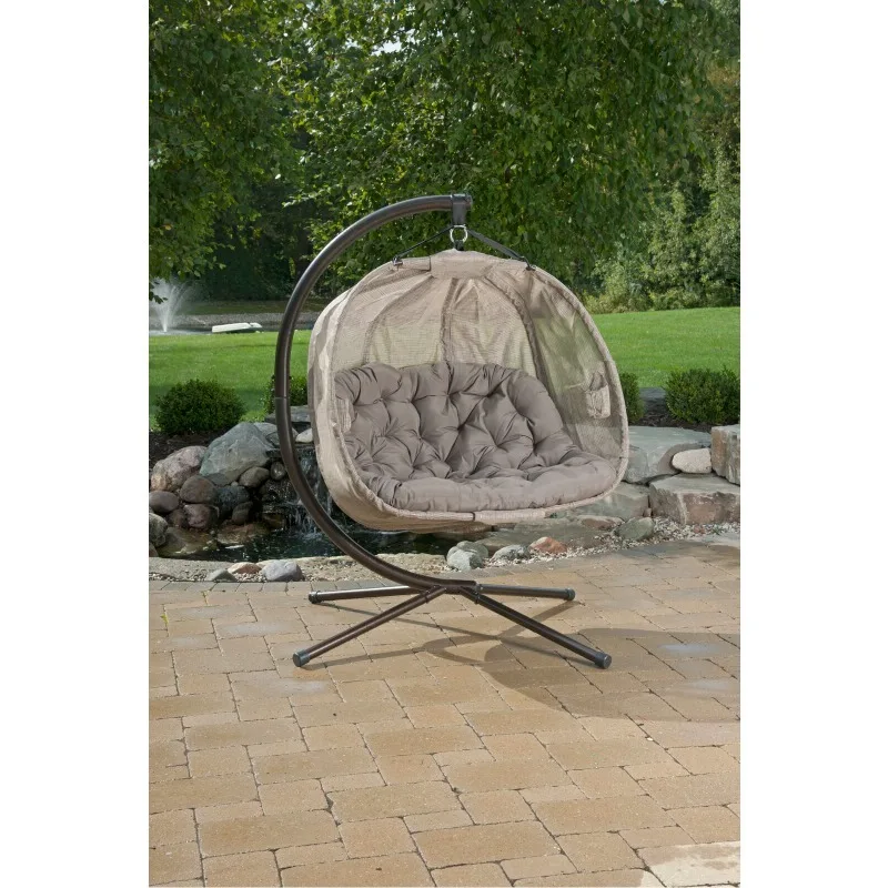 Bild 5: 2026 YILIN Meistverkaufte Einzigartige Polyester-Hängematte Outdoor-Möbel Gartenschaukel