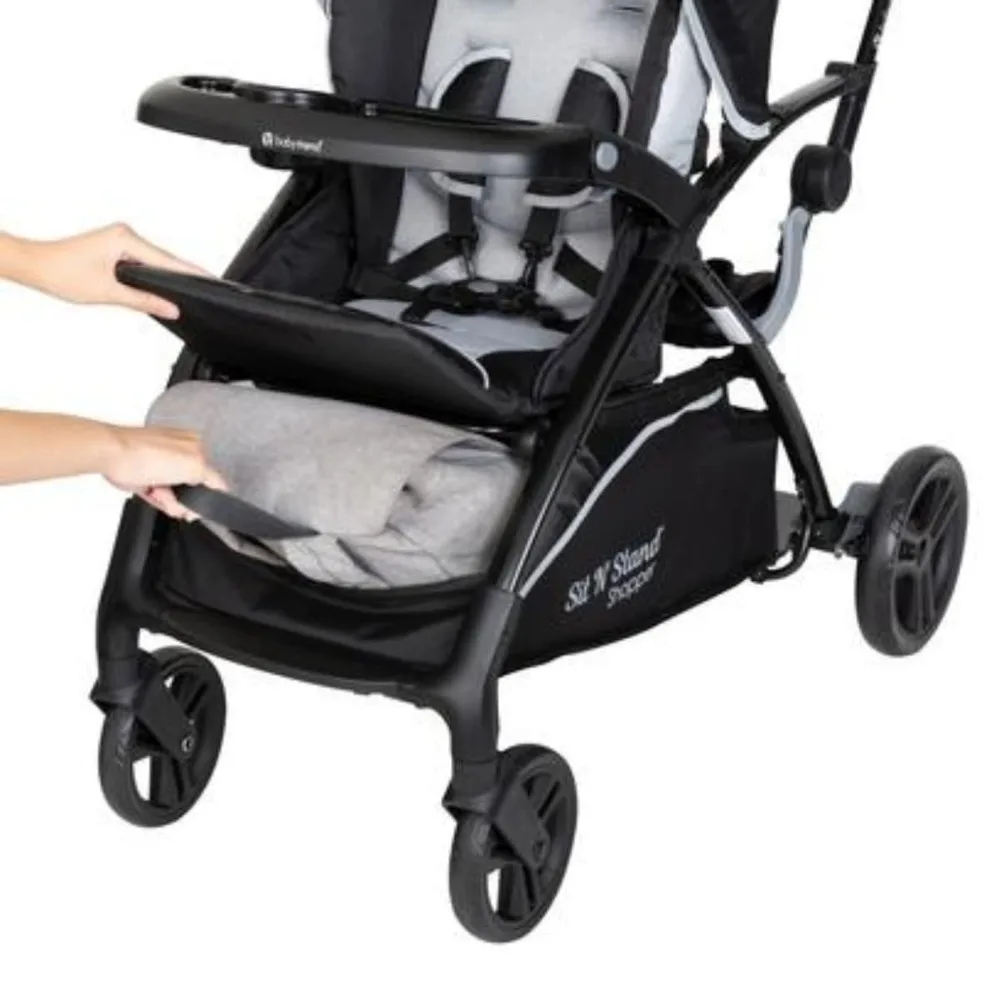 Sit N' Stand 5-in-1 Shopper Travel System, Moondust