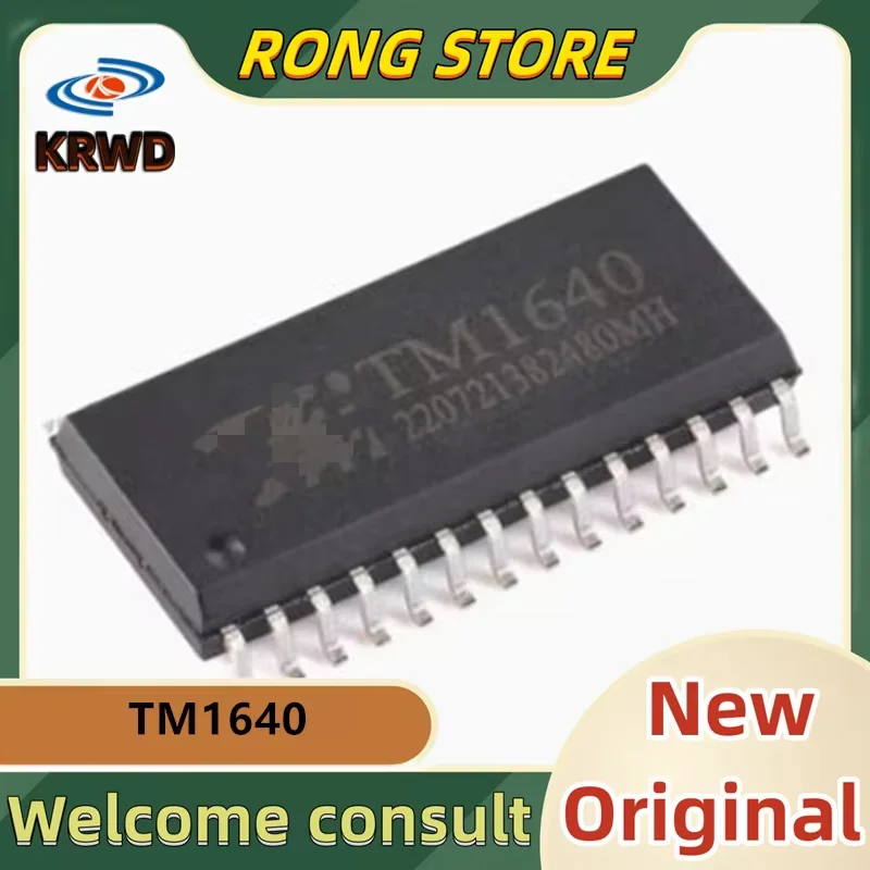 

10PCS TM1640 New and Original Chip IC SOP-28 LED digital display driver IC chip