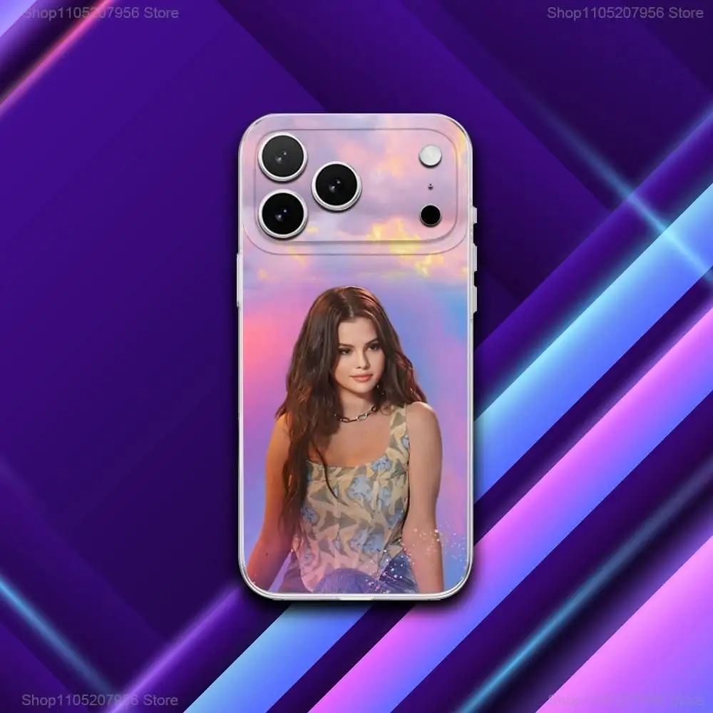 حافظة هاتف S-Selena Singer G-Gomez لهاتف iPhone 11,12,15,14,13,17,16,Pro,Plus,E,Max,Air,غطاء مغناطيسي صغير