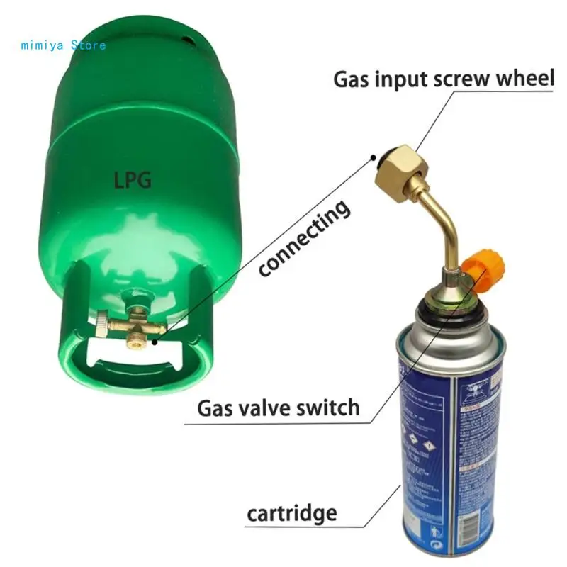 pipi Cylinder Fillings Adapter Replacement Gas Cylinder Chargings Valves Refillings Direct Connectors for Camping Picnics