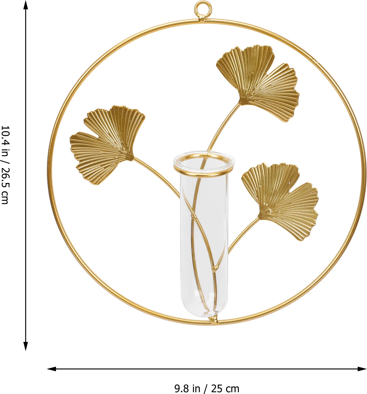 

Indoor Plant Flower Hanging Decor Home Wall-mounted Vase Ornament Planting Container Hydroponic