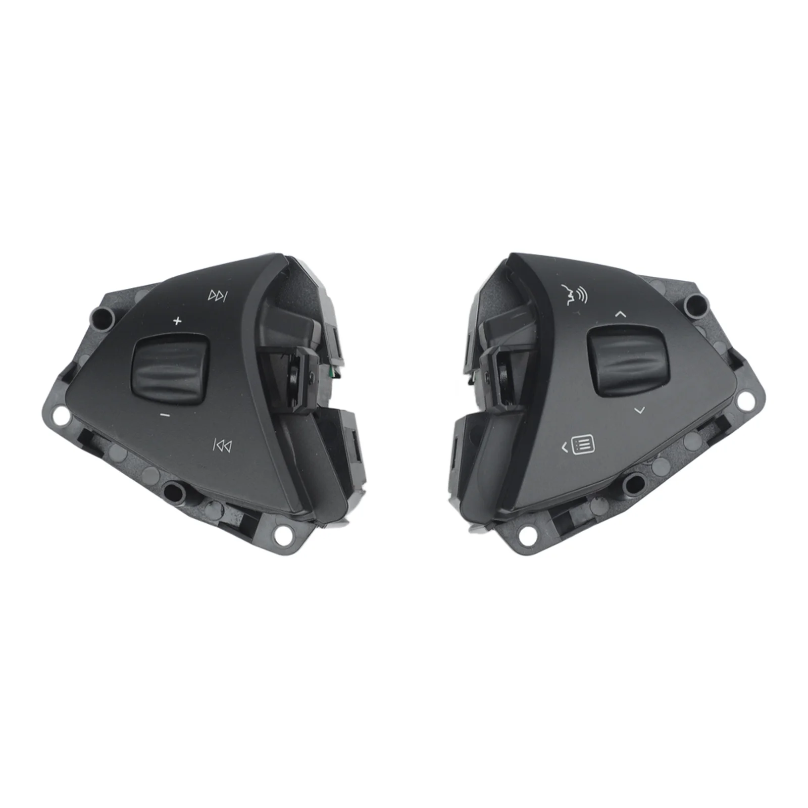 Car Interior OEM Steering Wheel Button Model S Steering Button Non-deformed Replacement Wear-resistant ABS Material