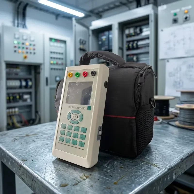 ZKD35B Handheld Power Quality Analyzer Portable Three Phase Voltage Current Harmonics Meter Industrial Electrical Testing