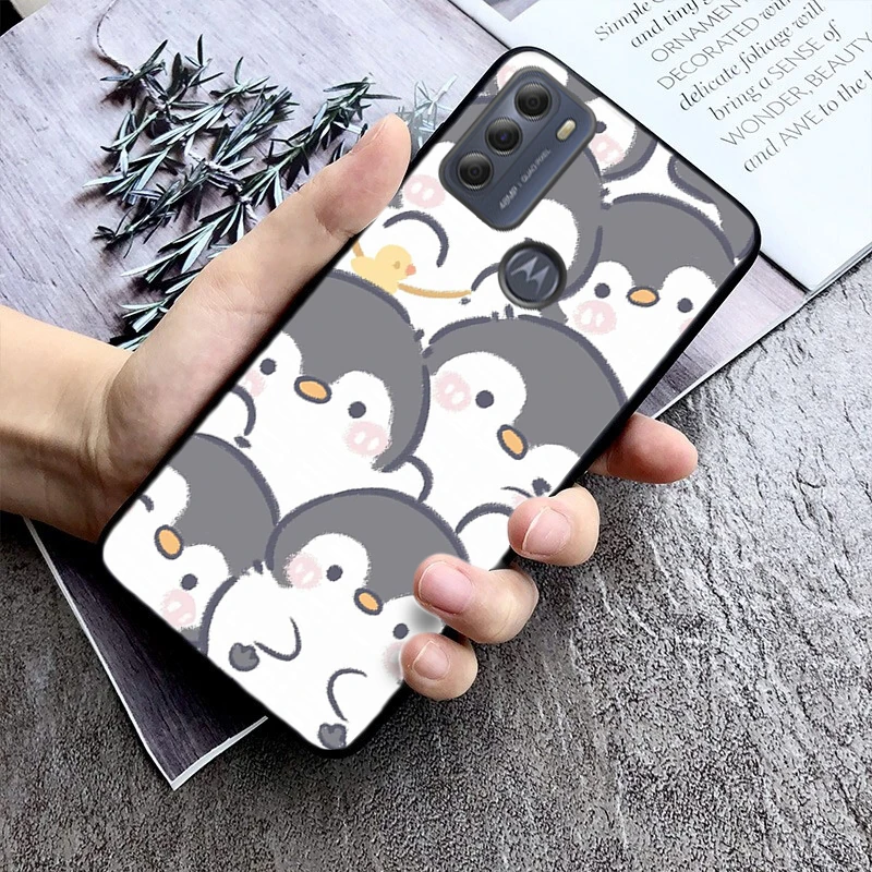 Cute bay Animal Dog Fro Pig Phone Case For Moto Edge 50 40 Pro Edge 40 30 Ultra Neo Fusion G Power G Stylus G Play E32 E20 E40 