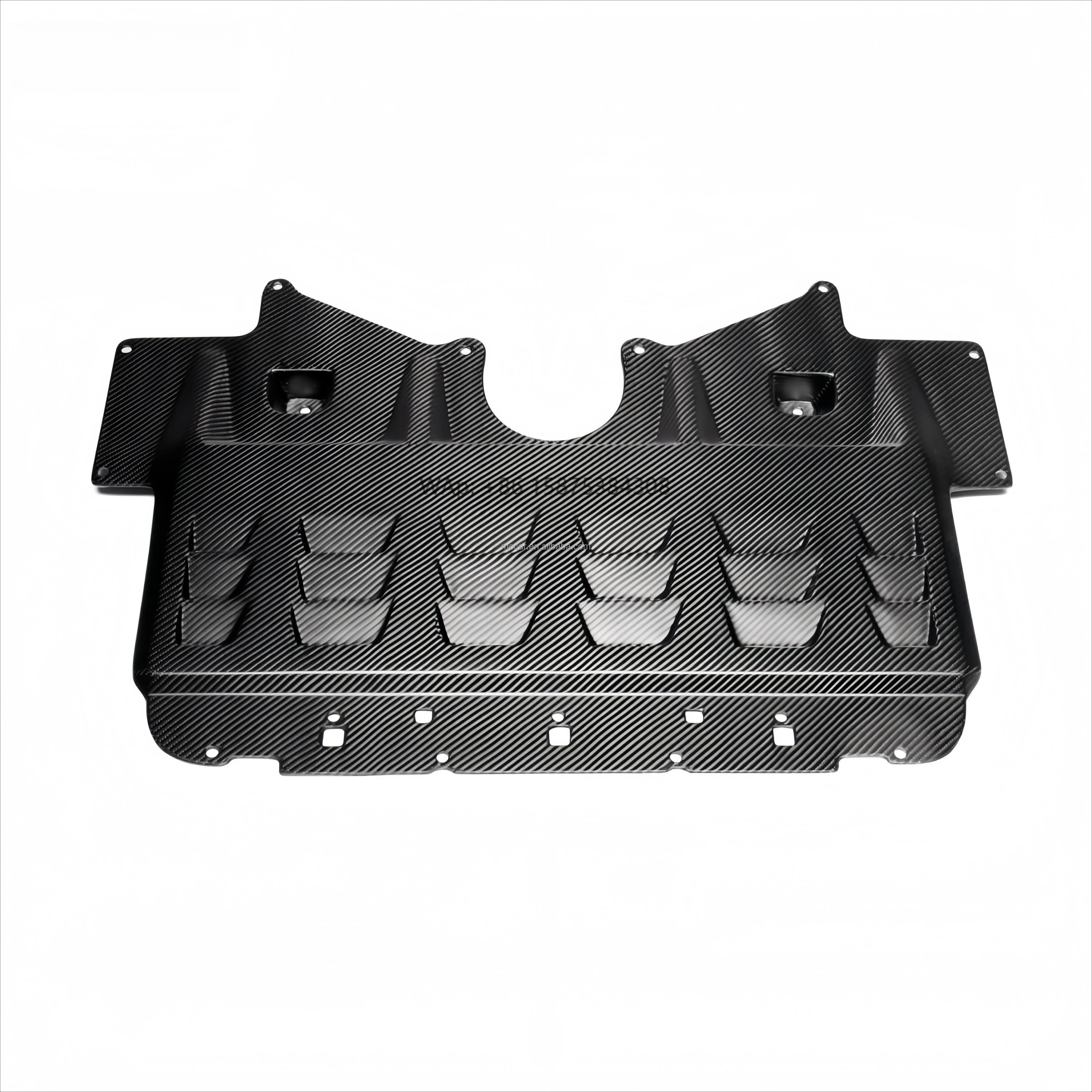 

2021UP Real Dry Carbon for Cooler Skid Plate Car Engine Lower Guard Plate for G8X M2 M3 M4