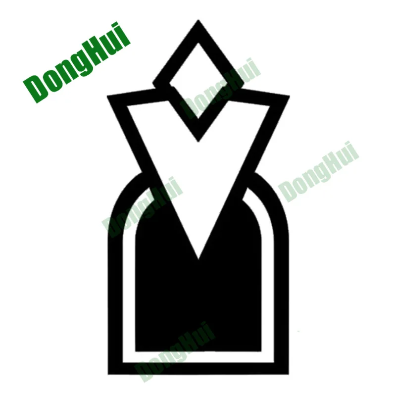 

Маркер Skyrim, черно-белый силуэт, фотоэлемент шлема для багажника ноутбука, багажника, автомобиля, трейлера, багги, велосипедная наклейка