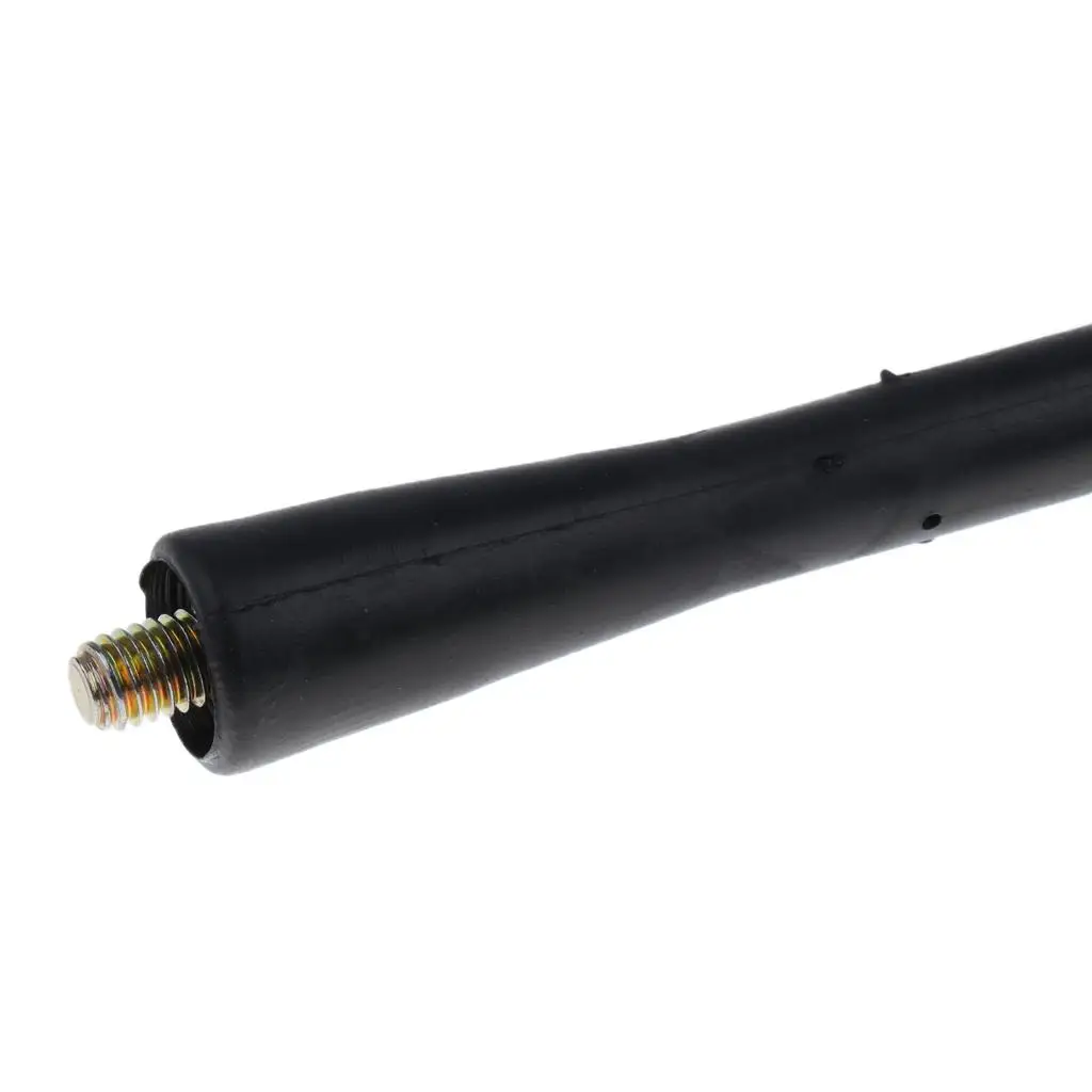 Antena de coche de 9 pulgadas, Radio AM/FM, látigo de mástil aéreo rechoncho Universal con tornillos de montaje