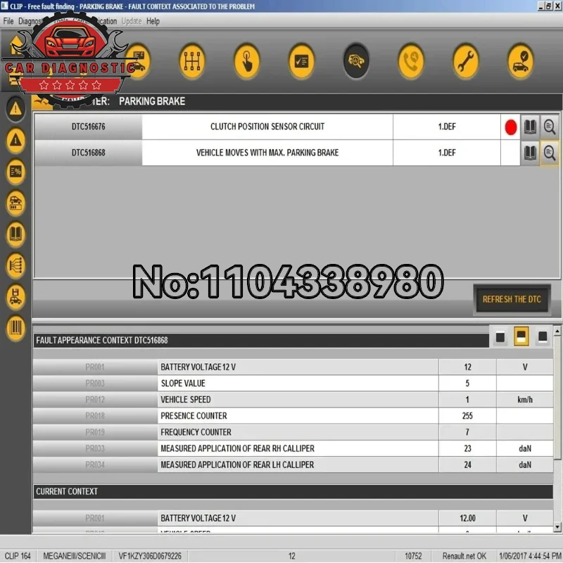 2025 أحدث SW V215 V212 V209 V220 لرينو يمكن كليب أداة تشخيصية هدايا مجانية + Reprog V191 + Dialogys V4.72 Automot #6