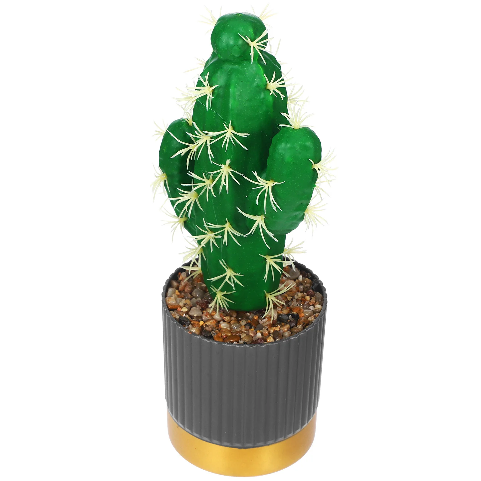 

Realistic Fake Cactus Artificial Succulent Potted Plant For Home Decor Desktop Ornament Simulated Cactus Adornments Indoor