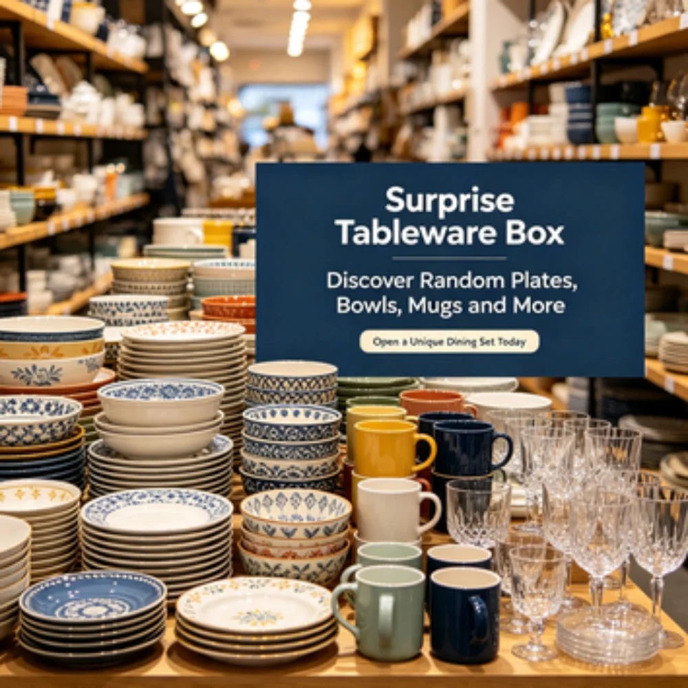 Tableware Mystery Box Lucky Hidden Dining Gadgets Cheap Surprise Blind Box