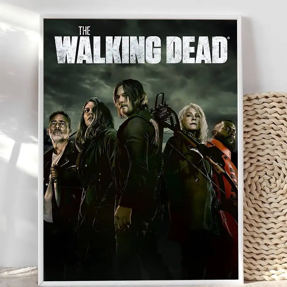 ملصق W-Walking Dead ملصقات لاصقة مقاومة للماء ملصق ورقي للمقهى وبار ديكور المنزل #5
