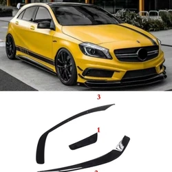 Front Bumper Spoiler Front Lip Blade Lower Grille For Mercedes Benz A Class  A200 A250 260 A45 AMG 2013 2014 2015