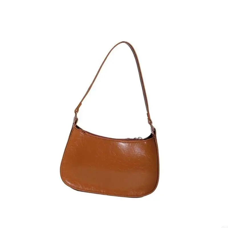 

Elegant Shoulder Bag for Women Top Handle Bags PU Leather Handbag Underarm Purse 20CA