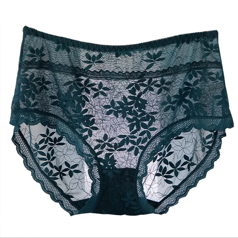 

Sexy High Waist Hollow out Net Gauze Panties Thin Sheer Mesh Briefs in Various Sizes And Colors for Women Wholesale Underwear