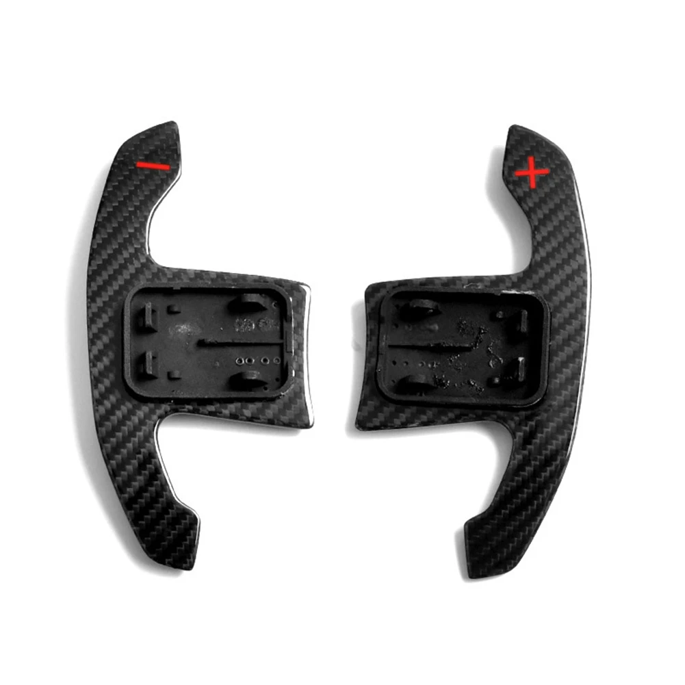 For Paddle Shifter Carbon Fiber Extensions Steering Wheel Paddle Shifter X3 X4 X5 X6 4-Series 3-Series(Carbon Fibre)