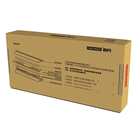 COOLMOON CR-D134S RAM-kylfläns ARGB-minneskylningsväst för stationär dator PC 8 best sales sval måne - №3