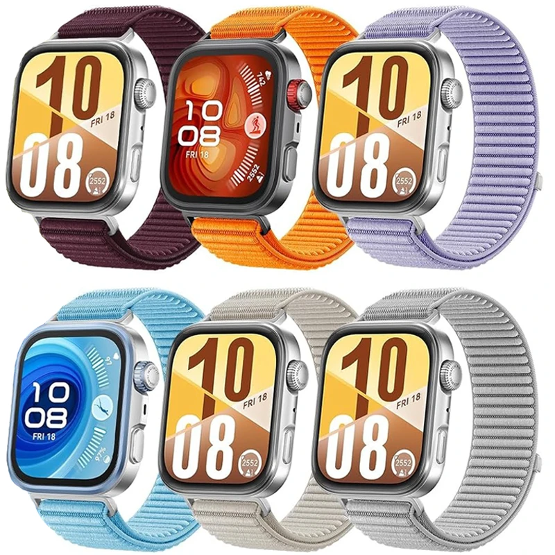 

Nylon Loop Strap for Huawei Watch Fit 4/4 Pro Fit 3 Braided Comfortable Breathable Band for Huawei Watch Fit 4/4 Pro Accessories