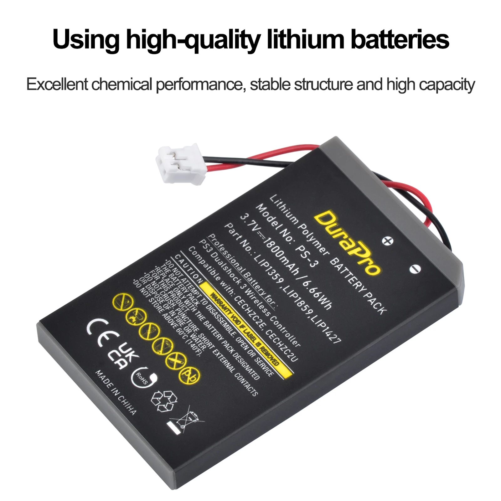 Аккумулятор контроллера PS3 для беспроводного контроллера Sony PlayStation 3 Sixaxis DualShock 3 CECHZC2E CECHZC2U LIP1359 LIP1472 LIP1859