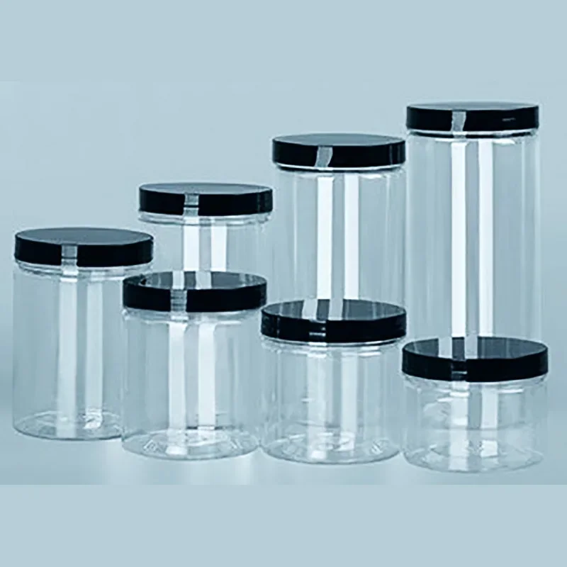

Clear Sealed Can With Lid Food Smell Odor Proof Storage Packaging Bottle Coffee Beans Seasoning Container Kitchen Accessories
