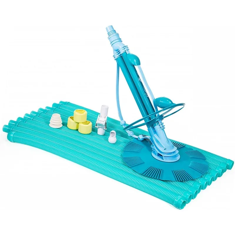

POPULAR.Premium Automatic Suction Vacuum-generic Climb Wall Pool Cleaner Sweeper In-Ground Suction Side + Hose Set