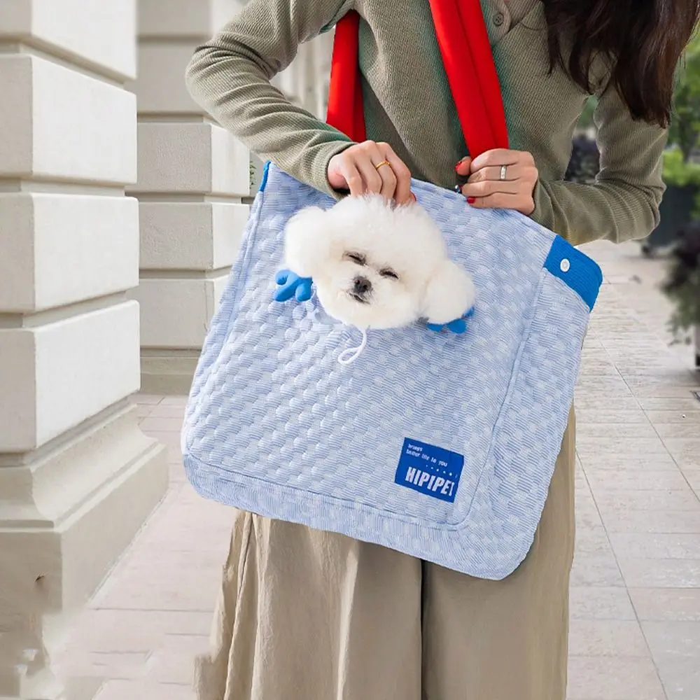 

Portable Summer Coolness Puppy Shoulder Handbag Cute Breathable Pet Carrier Purse Anti-Escape Comfortable Pet Travel Bags Travel
