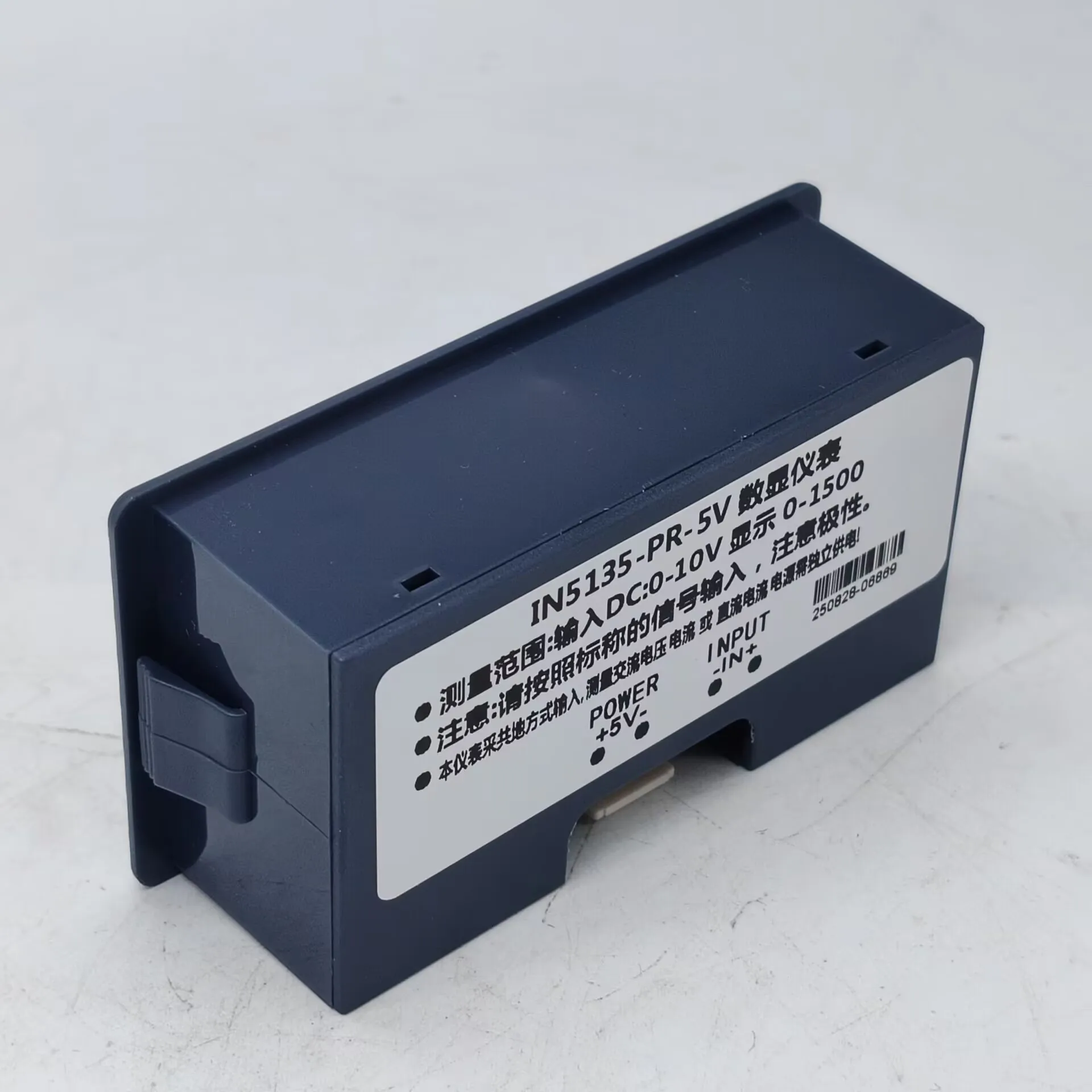 Digital Display DC Voltage and Current Meter IN5135D-PR-5V with 4-Digit LED Nixie Tube Display, Measuring Range 0-10V
