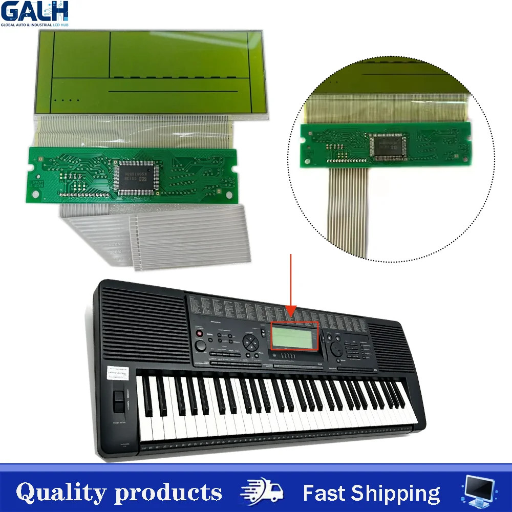 LCD Display Screen For Yamaha PSR-520 PSR 520 PSR-620 PSR 620 Electronic keyboard display assembly Replacement LCD Monitor