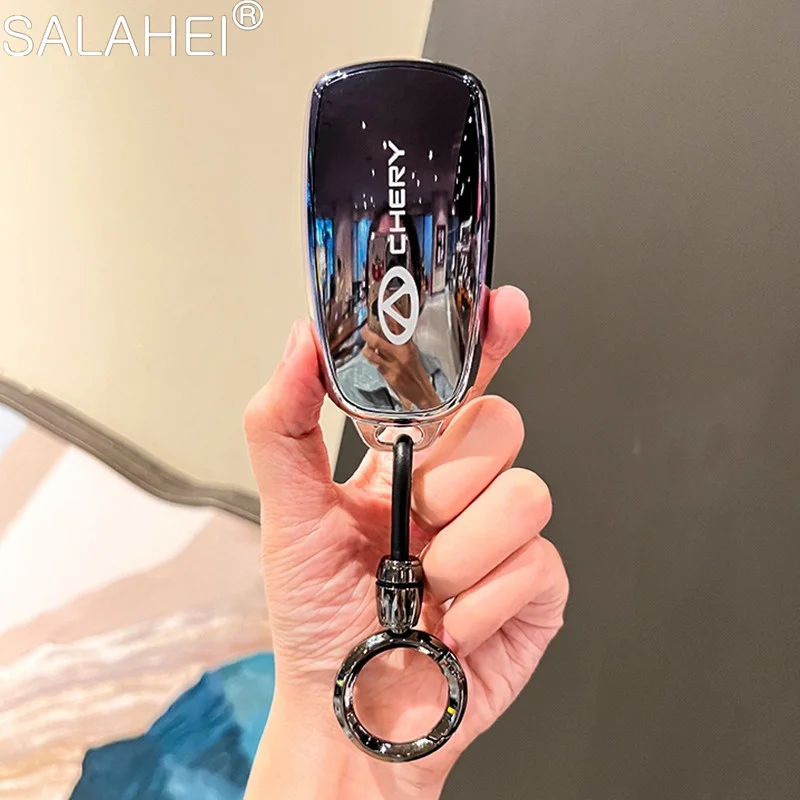 

For Chery Tiggo 8 Pro Tiggo 8plus New 5 plus Omoda 5 C5 Modod 7pro Chery Tiggo 7 Pro Max TPU Car Key Case Cover Protector Fob