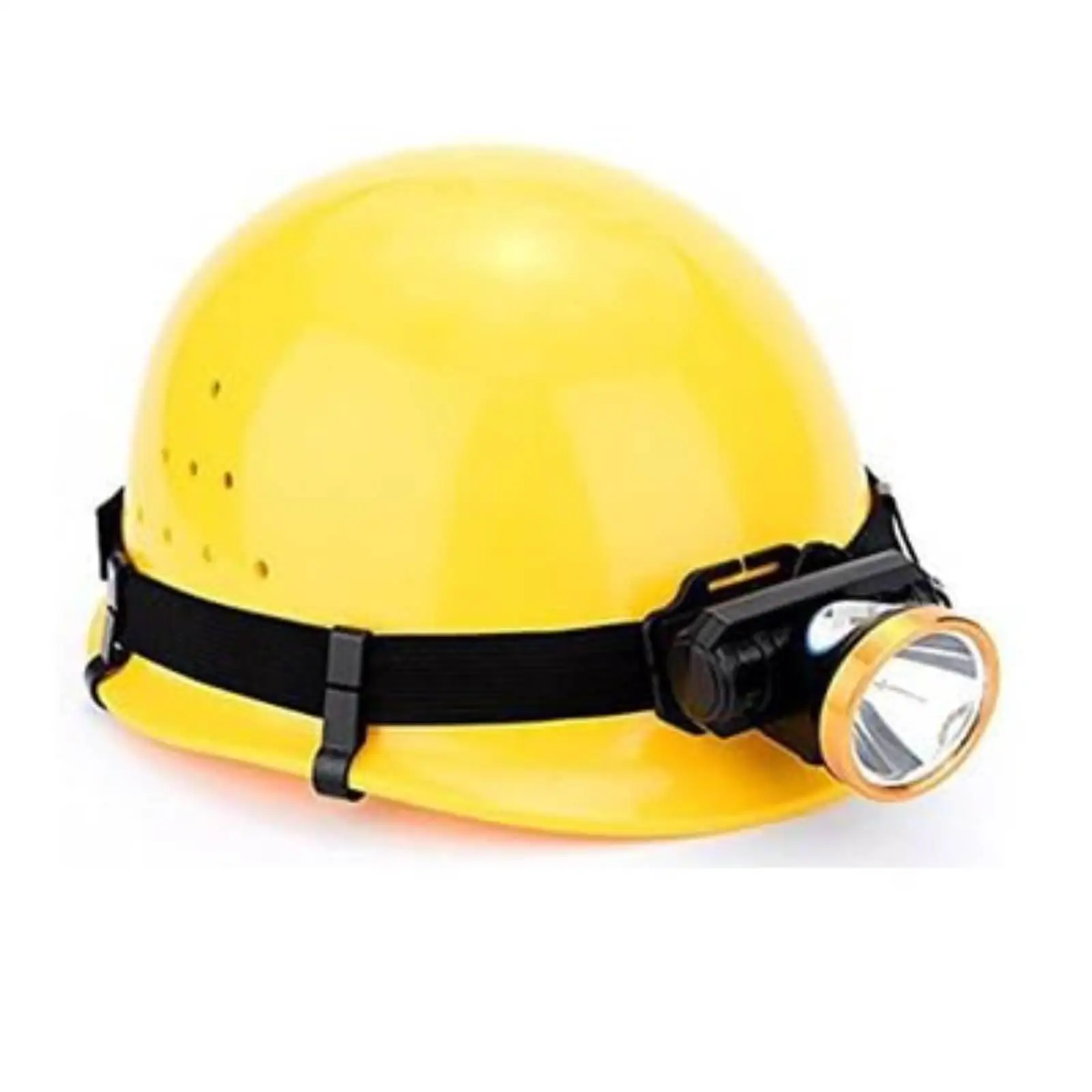 Hardhat Head Light Accessories Sturdy Non Slip Safety Helmet Clips Easy Installation Fixed Hooks for Helmet