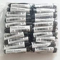 50 Pc/Lot J5 Stereo Earphone Universal Hands Free Headset for Samsung Galaxy S4 S5 S6 Xiaomi 3.5mm Phone Wired Music