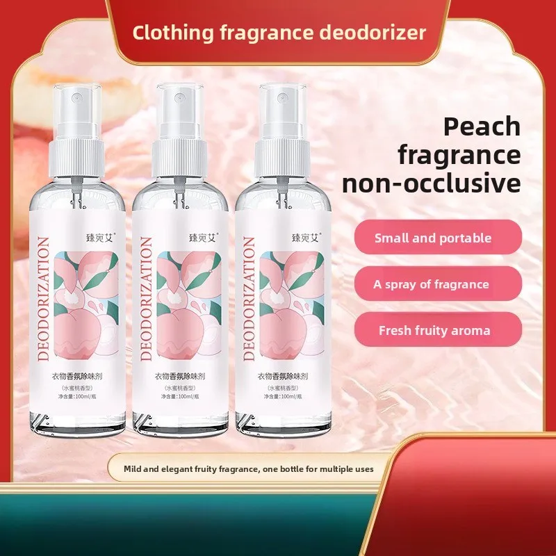 Spray refrescante para telas: elimina el humo y los olores alimentarios de la ropa y la frescura duradera