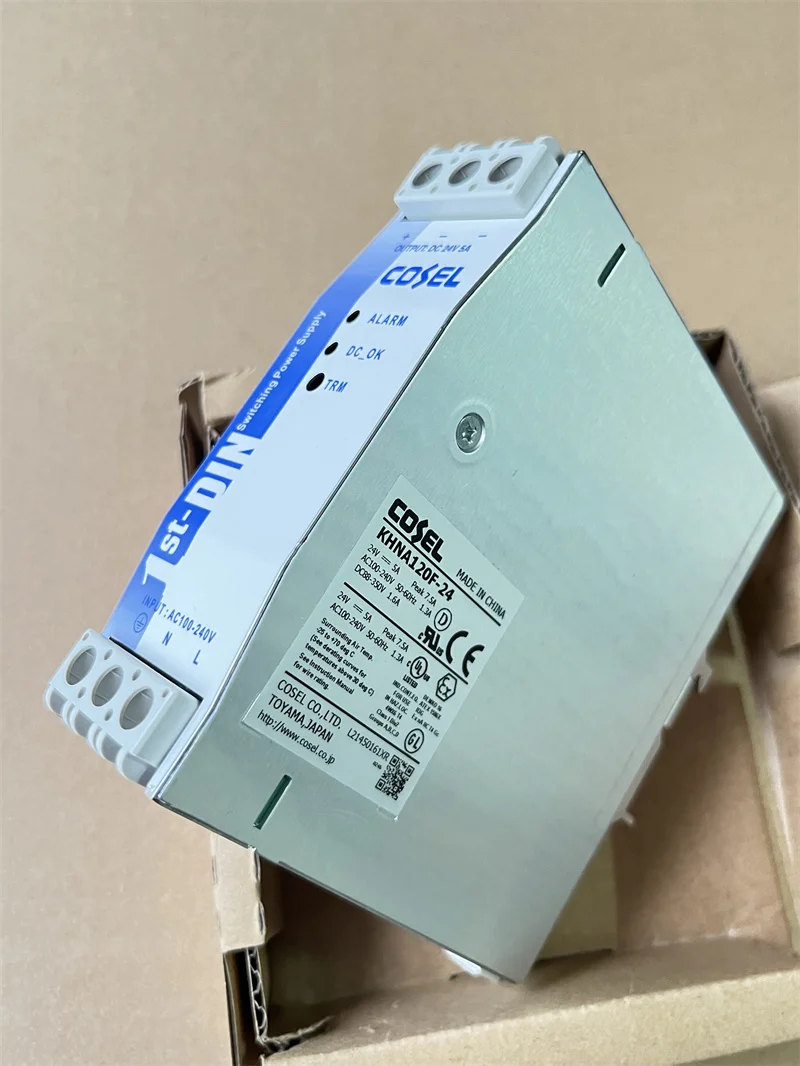 KHNA120F-24 imported COSEL DIN rail switching power supply 120W 24V 5A genuine,