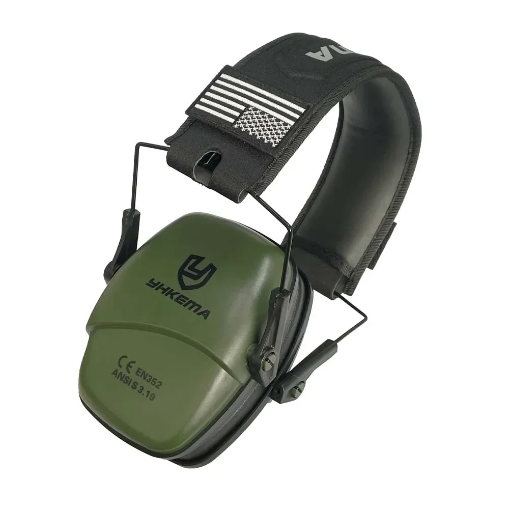YHKEMA Tactical Earmuff Ear Protection Hearing Protection Passive Protector for Shooting Earmuffs NRR 23dB Noise Reduction