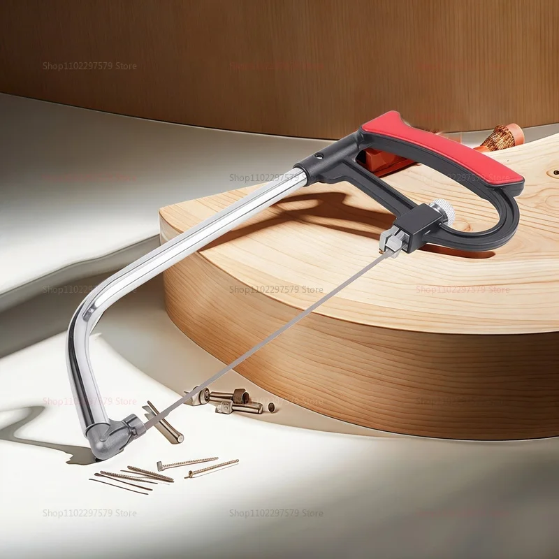 쇠톱 세트, 12인치 강철 톱 (교체 가능한 톱날 및 금속 마이터 포함), 목재용 핸드쏘 3개 (쇠톱 프레임, 미니 톱)