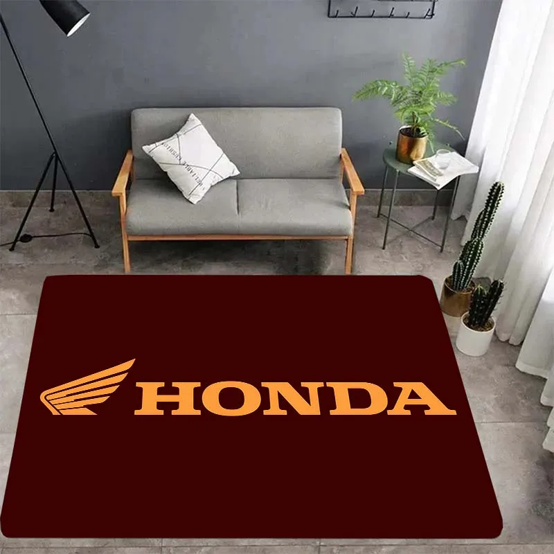 3d Honda logo pattern carpet exquisite pattern living room decorative carpet home bathroom kitchen non-slip mat birthday present