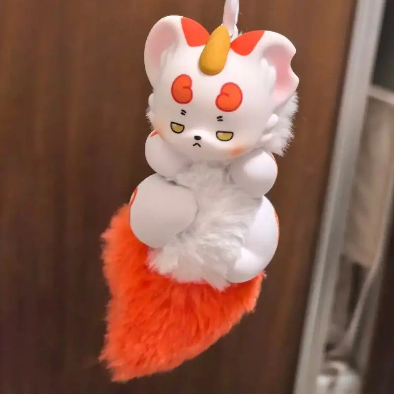 

2026 New Hot You Shou Yan Palm Spirit Blind Box Plush Pendant Cute Fluffy Doll Keychain Charm Anime Peripheral Gift For Girls