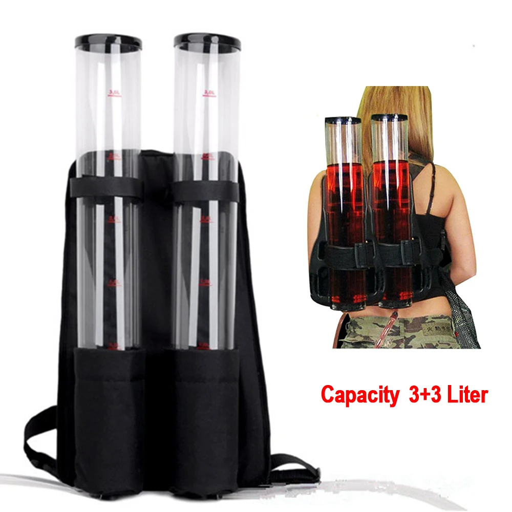 

6L Dual Beer Liquid Drink Backpack Pump Dispenser Wine Soda Soft Drink Pump Dispenser Machine