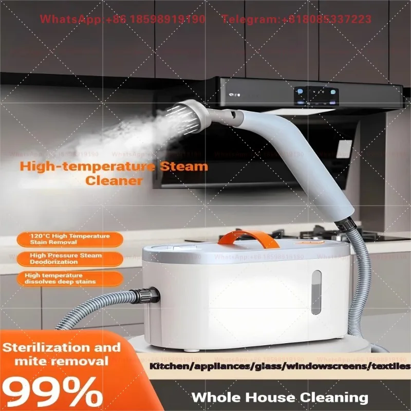 High pressure High temperature Multi-functional Integrated steam cleaner household cleaning kitchen range hood window glass